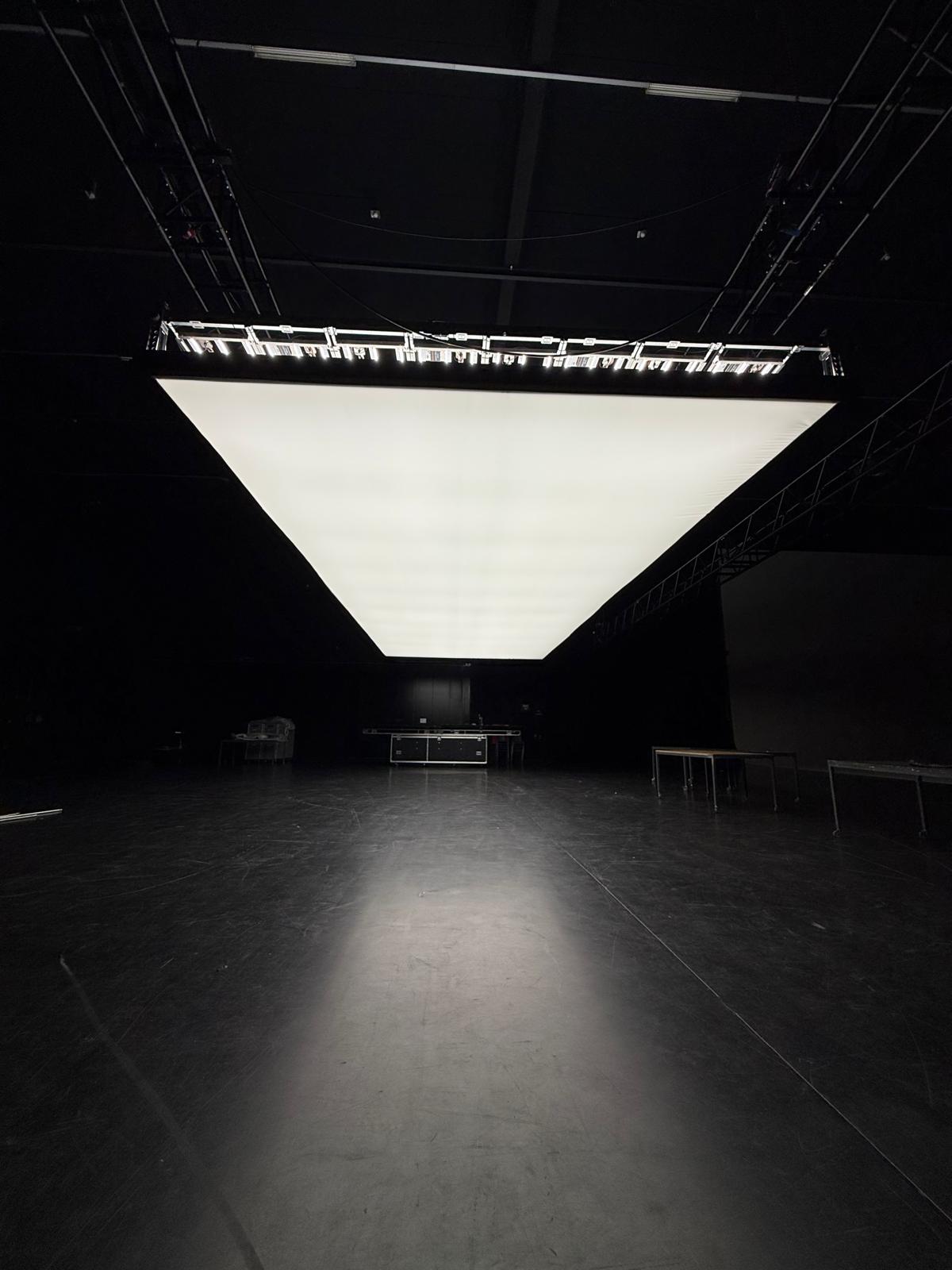 Flat Light panel close-up